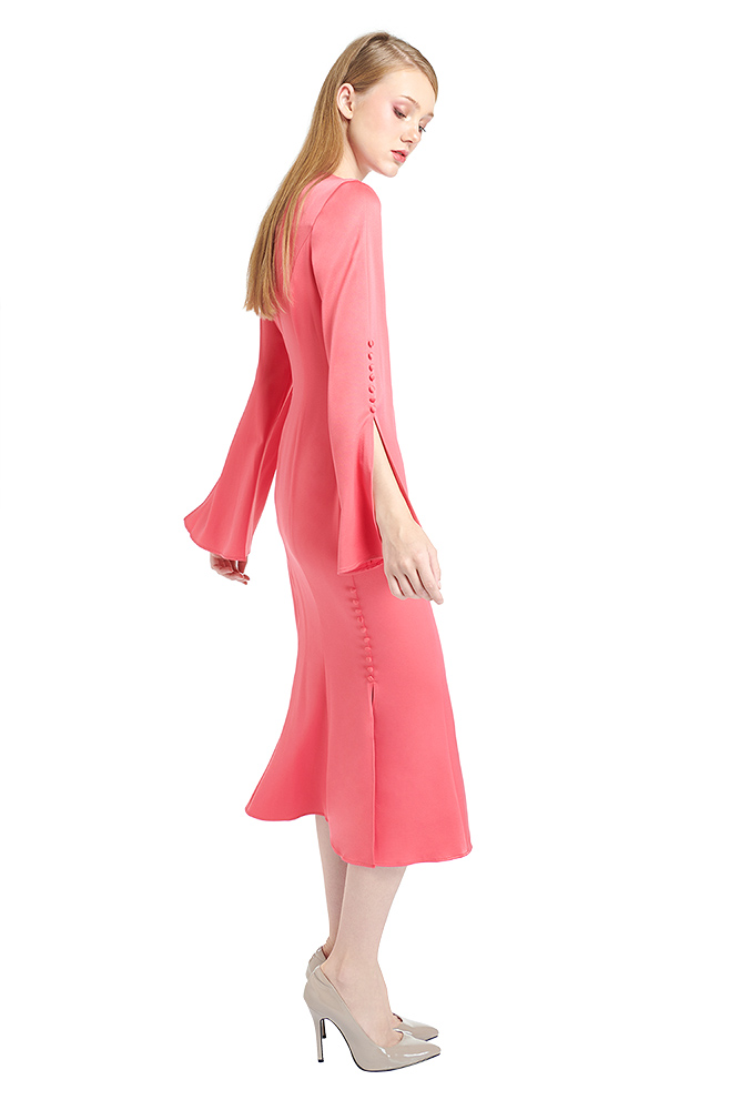 side view of the dress